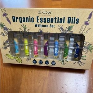 Organic Essential Oils Wellness Set
